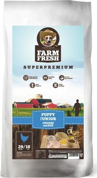 Krmivo pro psa Farm Fresh Puppy Junior Chicken/Rice 20 kg