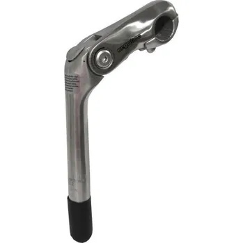 Představec na kolo Ergotec stavitelný představec Vario Kobra SL 25.4-180/90 mm (stříbrná)