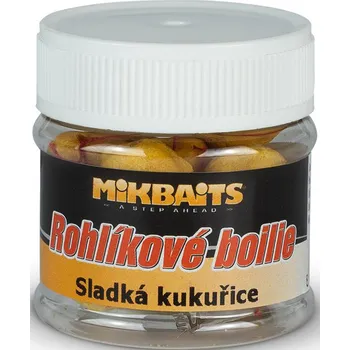 Mikbaits Rohlíkové boilie 50 ml, sladká kukuřice