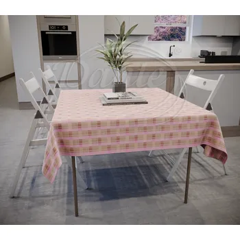 ubrus Dante Ubrus PIKNIK T081 růžový - 160 x 120 cm