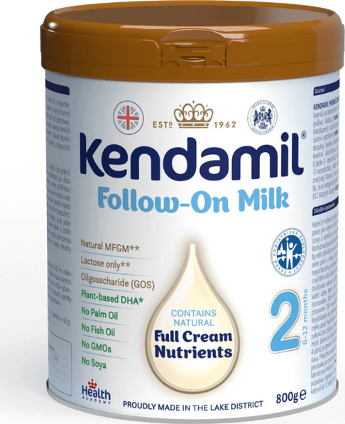 Kendamil 2 DHA+ pokračovací mléko (800g)