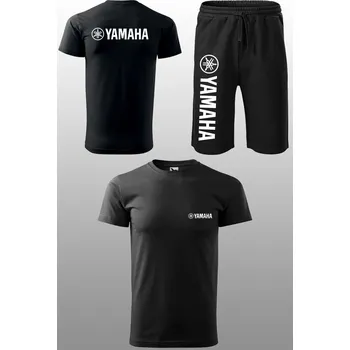 Tepláková souprava s krátkým rukávem Yamaha Kraťasy velikost: XL, Triko velikost: 2XL