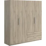 Skříň 4dveřová GLORY 2 dub