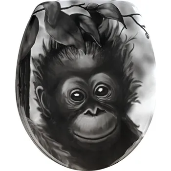 WC sedátko Originalní toaletní sedátko MONKEY, duroplast, WENKO