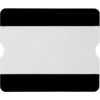 Otevřená samolepicí podlahová kapsa, 1/3 A4, černá