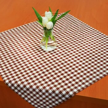 ubrus Dante Ubrus Kanafas hnědý - ubrus 100 x 100 cm