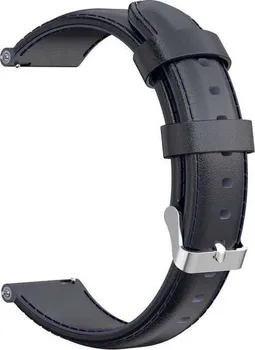 Příslušenství k chytrým hodinkám Xiaomi Univerzální kožený strap 20 mm černý