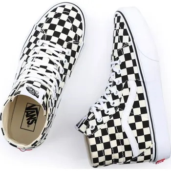Dámské tenisky Boty Vans SK8-Hi Tapered checkerboard black/white 37