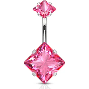 Piercing Šperky4U Ocelový piercing do pupíku - BS0007-P