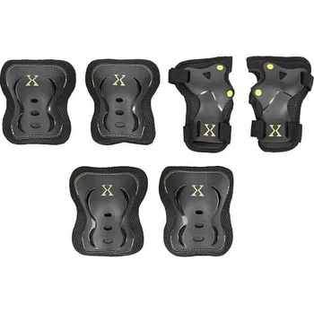 Sada chráničů Nils Extreme H320 černo-žluté M