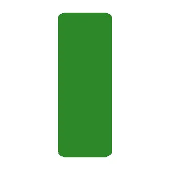 Kancelář Skladová značka "I", zelená, polykarbonát