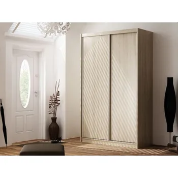 Šatní skříň Šatní skříň KAROL, 143&nbsp;x 240 x 67 cm BEZ ZRCADLA