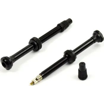 Duše na kolo galuskový ventilek JAVAX pro bezdušové systémy, délka 70 mm černá