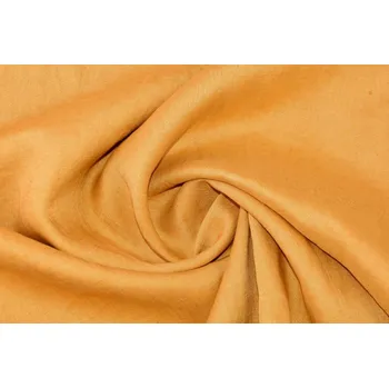 Praný len ve žluté barvě 0872/570