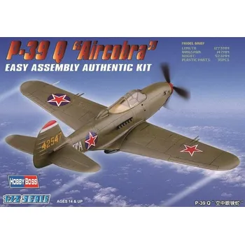 Plastikový model HobbyBoss P-39Q Airacobra 1:72
