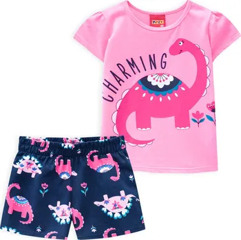 Kojenecká souprava Letní souprava KYLY CHARMING růžová Velikost: 128