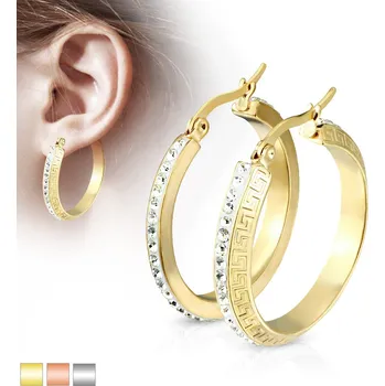 Náušnice Náušnice z chirurgické oceli kruhy