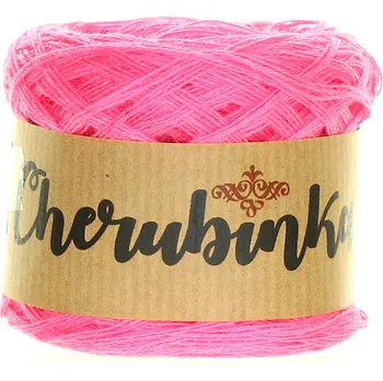 Příze Cherubinka Cherubínka 3 nitka 100m neon růžová 420