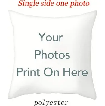 Polštář Potah na polštář s vlastní fotografií Varianta: 1 fotografie vpředu, Rozměr: 45x45 cm