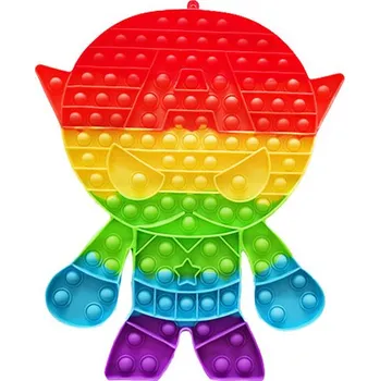 POP IT Pop it Kapitán Amerika rainbow Jumbo