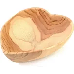 Dřevěná miska srdce - sleva