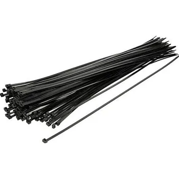 Páska Sstahovací černá 2,5 x 140 mm - 100ks