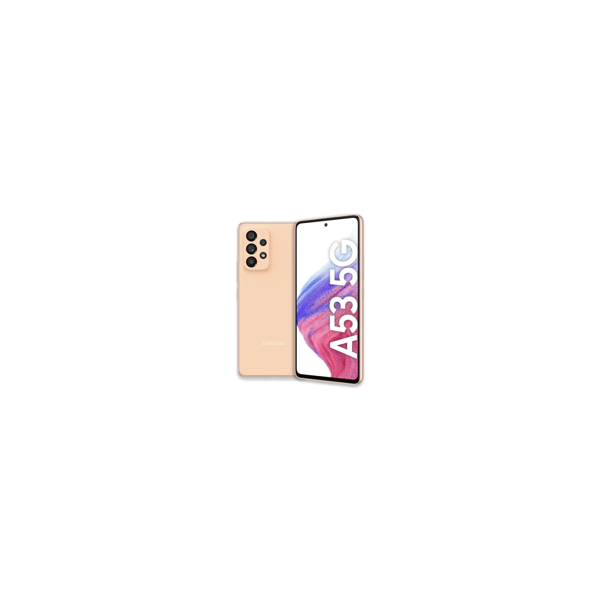 Fotografie 1 - Mobilní telefon Samsung Galaxy A53 5G 8/256 GB Awesome Peach