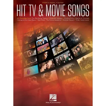 Hit TV Movie Songs - 30 filmovch a televiznch skladeb pro klavr 983846