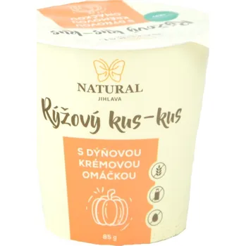 Natural Jihlava Rýžový kus-kus s dýňovou krémovou omáčkou 85 g