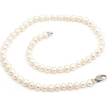 Náhrdelník Dámský náhrdelník z právým perel STNAH111F + dárek zdarma