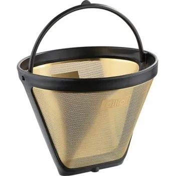 Příslušenství pro přípravu kávy Permanentní zlatý filtr na kávu 1x2 - Cilio (Zlatý Filtr na kávu 2 - Cilio)