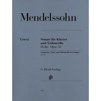 Sonata pro violoncello a klavr In D Op. 58 1055534