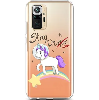 Pouzdro na mobilní telefon Kryt Xiaomi Redmi Note 10 Pro silikon Stay Unicorn (obal neboli pouzdro na Xiaomi Redmi Note 10 Pro)