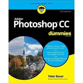 Adobe Photoshop CC For Dummies - Bauer, Peter [EN] (2021, Měkká, Wiley John + Sons)