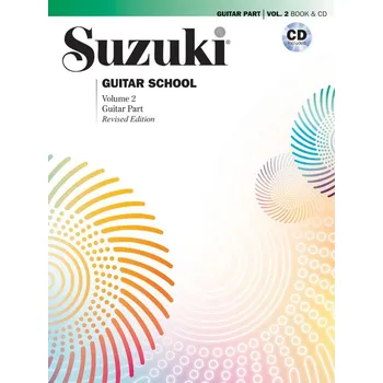 Suzuki Guitar School Volume 2 Revised Edition Guitar Book/Cd 629966