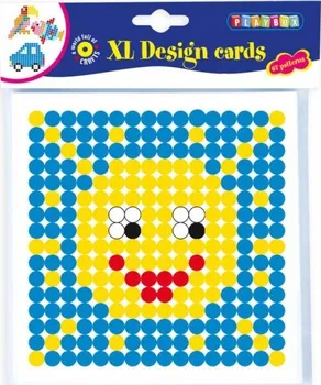 Dětské navlékací korálky Playbox Předlohy pro zažehlovací korálky XL