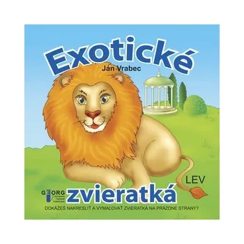 Cizojazyčná kniha Exotické zvieratká - Jan Vrabec