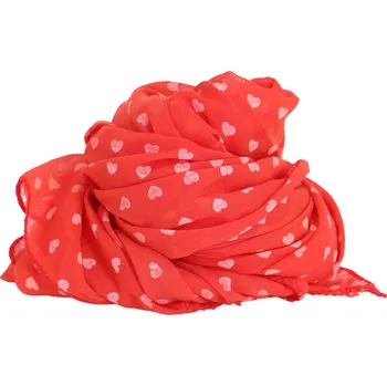 Šátek Šátek potisk Italie(180530) U22 barva: červená