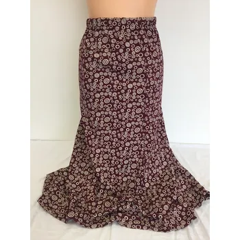 Dámská sukně Dámské sukně, Barva Hnědá, Velikost XXXL 54, Materiál 96% Viskoza 4% Lycra