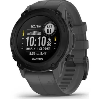 Potápěčský počítač Počítač Descent G1, GARMIN stříbrná