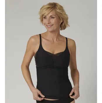 Dámské oblečení Top s podprsenkou Triumph Shape Smart Bra-Shirt 0 04 černá (0004) 004
