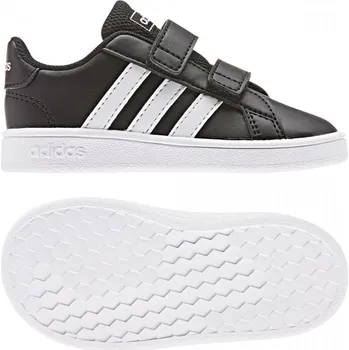 Chlapecké tenisky adidas Grand Court I černé/bílé 21