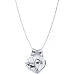 Ellami VERONA 0761 Řetízek s přívěskem pro páry, srdce Ellami