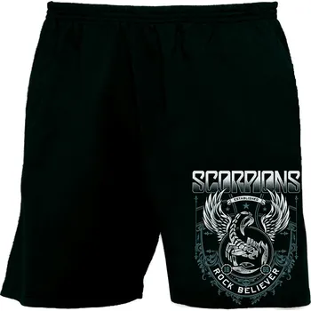 Pánské kraťasy bermudy, kraťasy Scorpions - Rock Believer