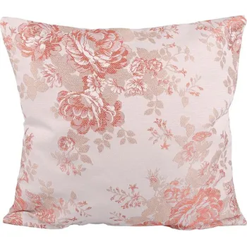 Dekorativní polštářek Povlak CRETONA 45x45cm lososová