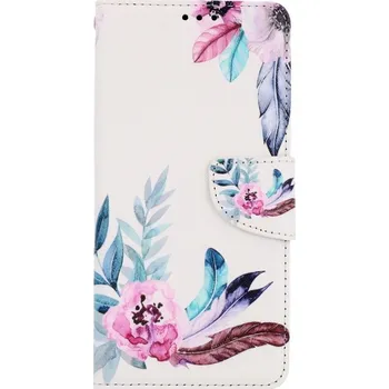 Pouzdro na mobilní telefon Pouzdro Realme C21Y knížkové Něžná pírka (kryt neboli obal na Realme C21Y)