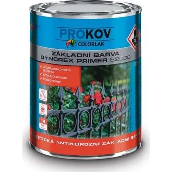 barva na kov Colorlak Synorex Primer S 2000 - 0840 červenohnědá 9 L
