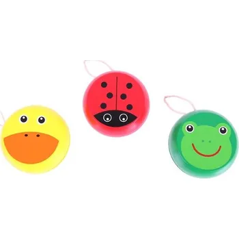 Jojo Bigjigs Toys Dřevěné jojo Žabka1ks