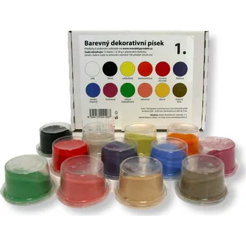 kinetický písek Mandaly pro děti MPD126 sada písků 1