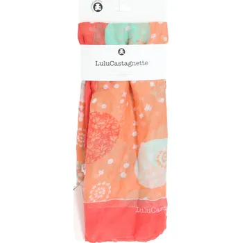 Šátek Šátek Lulu Castagnette SB24755LULUH14-9 barva: oranžová